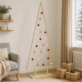  Metalna božićna jelka KUOPIO 210 cm Čelik Zlatno - 210 cm Zlatno | shoptok.hr