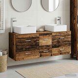  Set ormarića za kupaonicu 3 kom. Staro drvo 49,5 x 41 x 63 cm | shoptok.hr