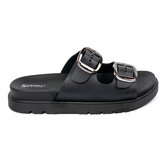 SEASTAR Black flip-flops with silver buckles | shoptok.hr