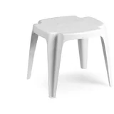 vrtni stolić (d x š x v: 42 x 37 x 38 cm, bijela)