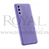 silikonska futrola soft anti slip za huawei p smart 2021 lila Cene