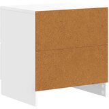  Nočna omarica 2 pcs Bela visok sijaj 43 x 34,5 x 44,5 cm, (5000209995) | Shoptok.si