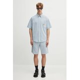 Carhartt WIP Toland Kratke hlace toland stripe / blue fog | Shoptok.si