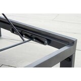 Gardenson Vrtni Ležalnik Santorin, Aluminij, Masivno | Shoptok.si