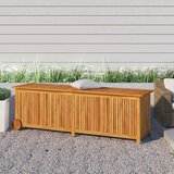  Vrtna kutija za pohranu s kotačima 150x50x58 cm od drva bagrema | shoptok.hr