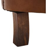 Landscape FOTELJ, rjava les, usnje | Shoptok.si