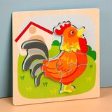  Lesena sestavljanka - Več različic Petelin | Shoptok.si