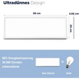 BESTLUZ 58 cm LED stropna svetilka 24 W | Shoptok.si