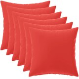  Jastuk s jastukom HEERLEN 6 kom. Crvena Poliester - Crvena 45 x 45 cm 6 | shoptok.hr