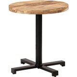 vidaXL Bistro stolić okrugli Ø 70 x 75 cm od grubog drva manga Cijene