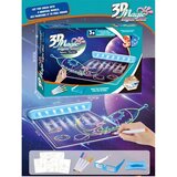 Woopie magnetska 3D ploča za crtanje s LED pozadinskim osvjetljenjem | shoptok.hr