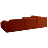 Scandic Ciglasta kutna garnitura od bouclé tkanine (u obliku slova "U") Roxy – | shoptok.hr