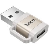 Hoco adapter otg usb a (muški) na type c (ženski) 3A UA31D sivi | ePonuda.com