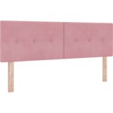  LED Uzglavlje Tapicirano Ružičasto 72 cm Baršun | shoptok.hr