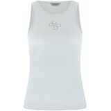 Guess Top 'GUENDALINA' pastelno modra Cene