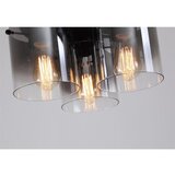 Searchlight 88911-3BK - stropna svetiljka sweden 3xE27/60W/230V prečnik 39 cm crna/zadimljeno | Eponuda.com
