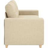  Dvosjed krem boje 180x77x82 cm, tkanina | shoptok.hr