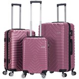 ORNELLI Set potovalnih kovčkov Luminor, rose gold (29441) | Shoptok.si