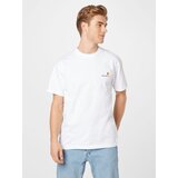Carhartt WIP Majica 'American' zlata / temno rdeča / bela | Shoptok.si