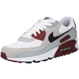 Nike Nizke superge 'AIR MAX 90' svetlo siva / češnjevo rdeča / črna / bela | Shoptok.si