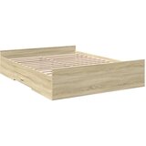  Okvir za krevet s ladicama boja hrasta 160x200 cm drveni | Eponuda.com