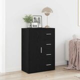  Kreveta s ladicama Crni hrast 60 x 31 x 84 cm Konstruirano drvo | shoptok.hr