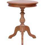 vidaXL Stranska mizica naravna 50x50x65 cm trden mahagonij | Shoptok.si