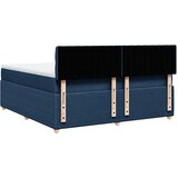  Krevet s oprugama i madracem plavi 180x200 cm od tkanine | shoptok.hr