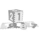  Edukativna podloga za igru - puzzle s brojevima - sivo/bijela | shoptok.hr