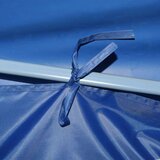  Sklopivi šator za zabave s 8 bočnih zidova 3 x 9 m plavi | shoptok.hr