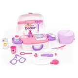 Polesie Doktorski set za decu 16 delova u koferu sa točkovima roze ( SW12075 ) | ePonuda.com