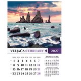  KALENDAR &amp;quot;PRIRODA 2027&amp;quot; 13 LISTOVA, SPIRALA Slike