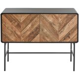 Mömax komoda, črna, barve hrasta | Shoptok.si