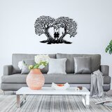  Dekoracija drvo sa ljuljaškom, metal drvo, 65x43 cm | ePonuda.com