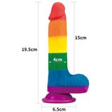 Lovetoy Prider - realistični dildo za testise - 20 cm (duga) | shoptok.hr