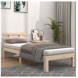  okvir za krevet od masivnog drva 75 x 190 cm 2FT6 jednokrevetni | shoptok.hr
