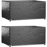 Maison Chic prevleka za zunanjo pohištvo - prevleka za vrtno pohištvo 2 kosa 180x135x80 cm pravokotna, (21795495) | Shoptok.si