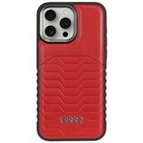 Audi OVITEK Z IZ SINTETIČNEGA USNJA ZA MAGSAFE ZA IPHONE 14 PRO - RDEČ, (21898886) | Shoptok.si