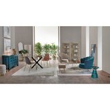 BIZZOTTO Jeklen regal v zlati barvi 68x172,5x28 cm Elenor – | Shoptok.si