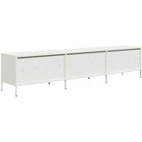 TV ormarić bijeli 202x39x43,5 cm hladno valjani čelik | Eponuda.com