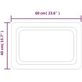  LED kupaonsko ogledalo 60x40 cm | shoptok.hr