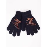 Yoclub Kids's Gloves RED-0012C-AA5A-021 Cene