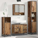  Set namještaja za kupaonicu 3 kom. Staro drvo 90 x 33 x 60 cm | shoptok.hr