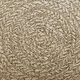  Rug "ZIZUR" Bež 240x240 cm Juta videz Notranje in zunanje | Shoptok.si