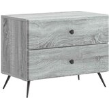  Noćni ormar Siva sonoma 62 x 34 5 x 47 5 cm Konstruirano drvo | shoptok.hr