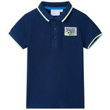 vidaXL Otroška polo majica mornarsko modra 140 Cene