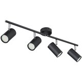 Globo 57914-4 - Stropno reflektorsko svetlo ALLVI 4xGU10/25W/230V crno | Eponuda.com