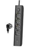 Elco Produžni kabl 13402 Četiri utičnice 2m Crni | ePonuda.com