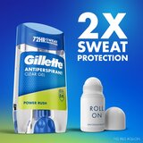 Gillette Power Rush antiperspirant gel za moške 70 ml | Shoptok.si