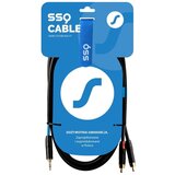SOUND STATION QUALITY (SSQ) SSQ MiJRCA1 - cable mini stereo jack - 2x RCA, 1 metre | shoptok.hr